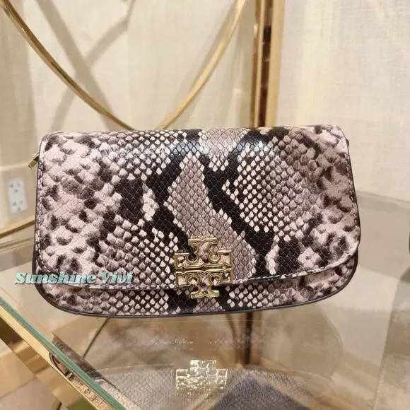 Tory Burch | Bags | Nwt Tory Burch Britten Snake Embossed